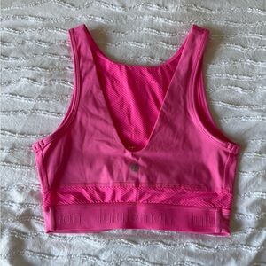 Lululemon Athletica Final mile prism Pink Racerback Sports Bra